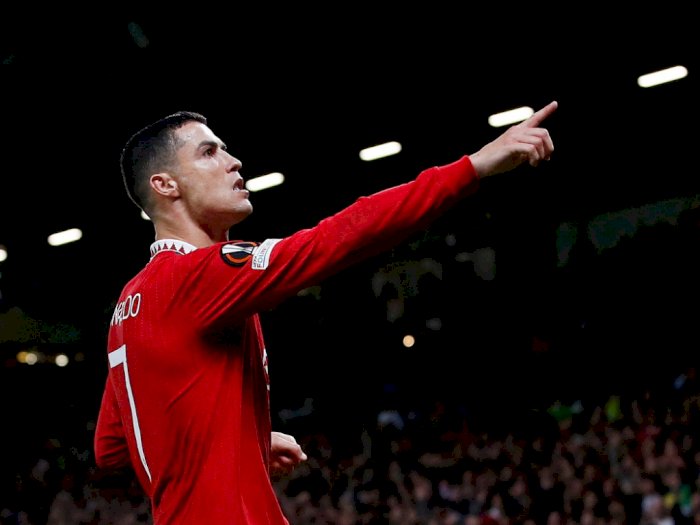 Cetak Gol buat Manchester United Lagi, Cristiano Ronaldo Banjir Pujian Erik Ten Hag