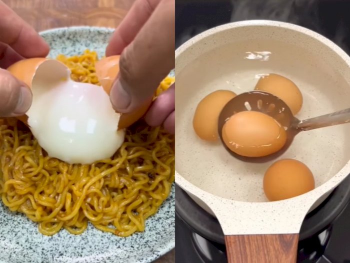 Tips Bikin Telur Setengah Matang Ala Makanan Jepang, Cara Ini Dijamin Anti Gagal!