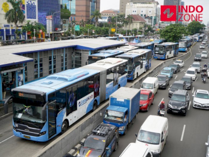 Merinding! Bus TJ Tabrak Lansia di Thamrin, Korbannya Langsung Meninggal