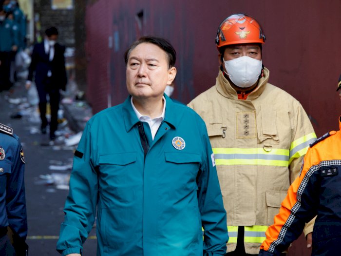 Presiden Korsel Turun ke TKP Tragedi Itaewon, Umumkan Masa Berkabung