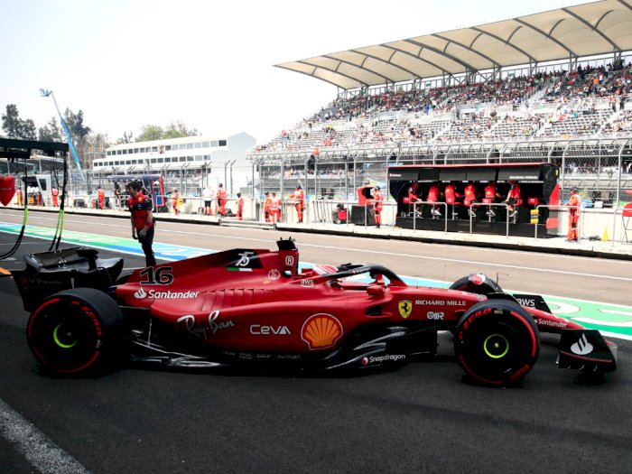Melempem di Kualifikasi GP Meksiko, Leclerc Salahkan Mobil Ferrari 