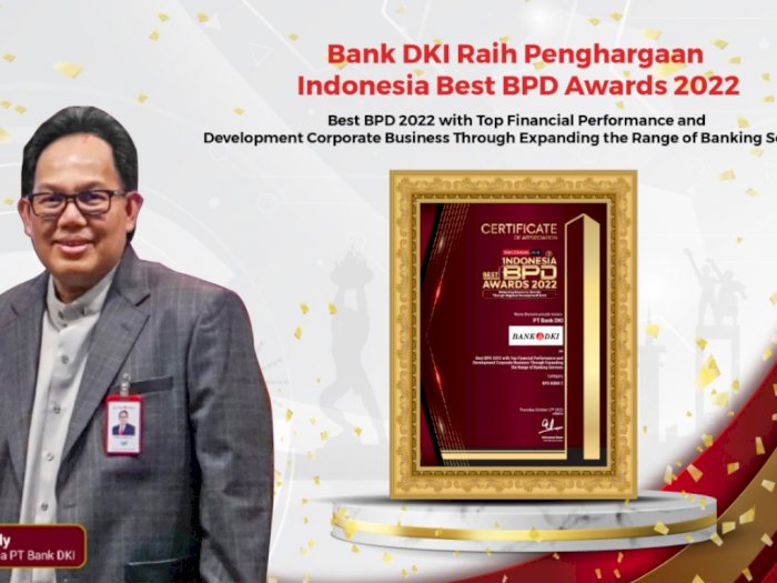 Pertahankan Kinerja Optimal, BUMD DKI Ini Raih Indonesia Best BPD Awards 2022