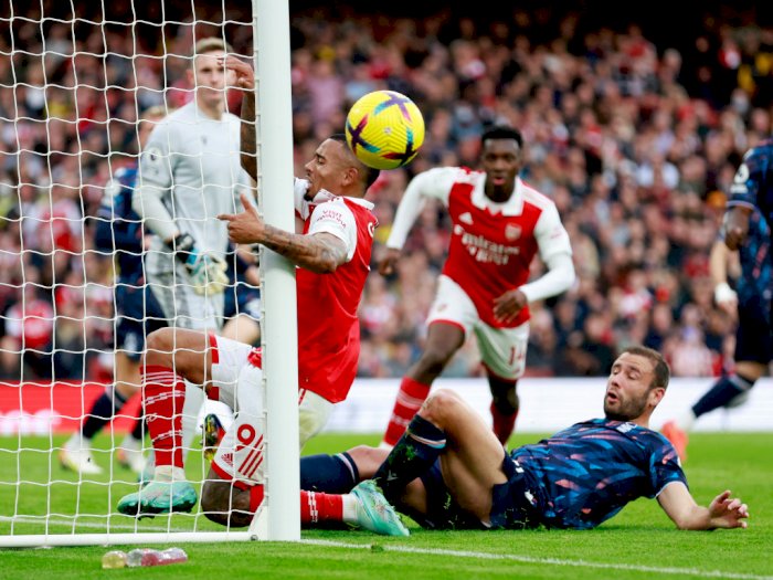 Hasil Liga Inggris Semalam: Arsenal Bantai Tim Promosi, MU Menang Tipis