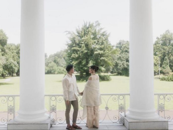 Prewedding dengan Kaesang di Istana Bogor, Erina Gudono: Ayo Senyum Santai