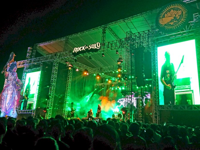 Rock In Solo 2022 Pecah! Suffocation dan Band Metal Lokal Puaskan Ribuan Metalheads
