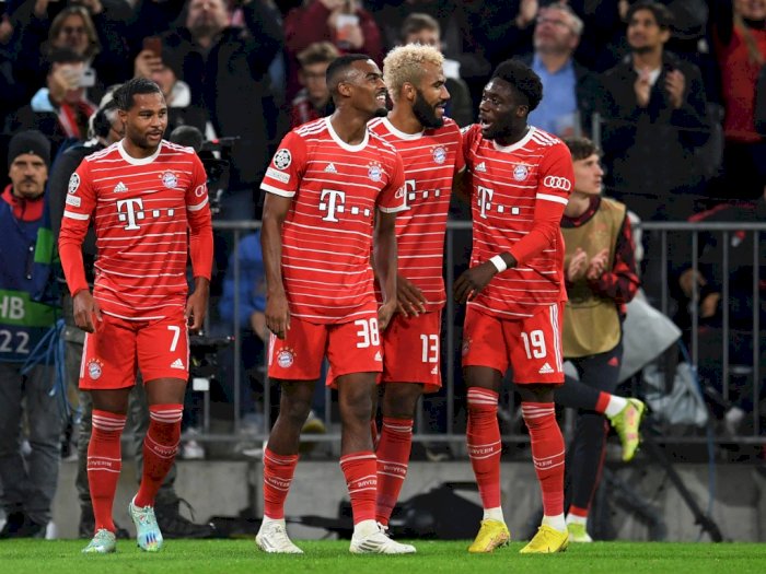 Perkasa Banget di Fase Grup Liga Champions! Bayern Munchen Tak Kalah dalam 34 Laga