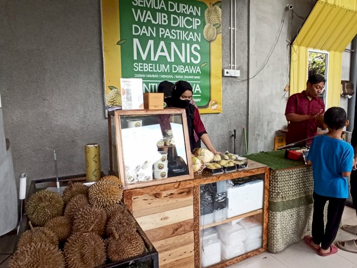Hati-hati! Semua Durian di Sini Rasanya Mantap Abis, Boleh Tukar Gratis Kalau Gak Manis
