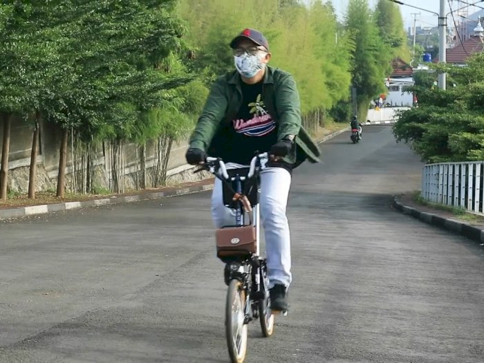 Gowes Anti Lelah, Arusik Ubah Sepeda Biasa Jadi Sepeda Listrik yang Kuat Lari 50 Km/Jam