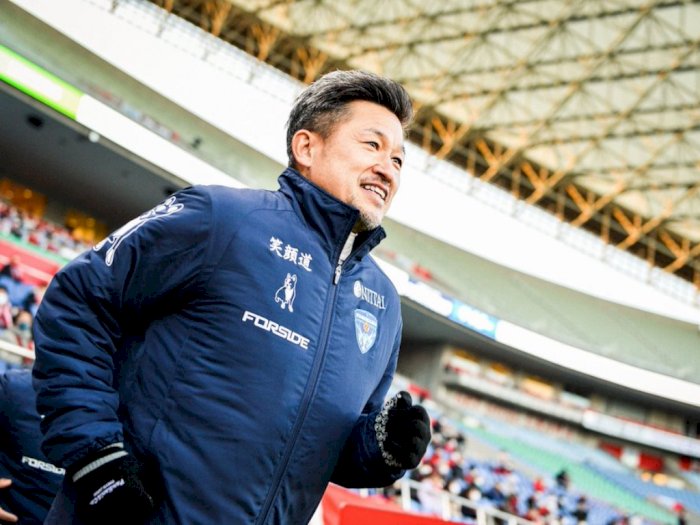 Umur 55 Tahun, Pemain Jepang Ini Jadi Pencetak Gol Profesional Tertua dalam Sejarah