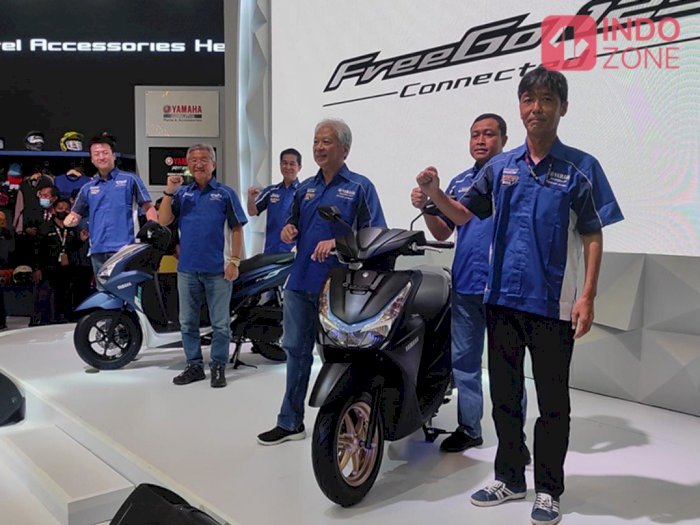 Yamaha FreeGo 125 Connected Rilis di IMOS 2022, Banyak Fitur Super Canggih!