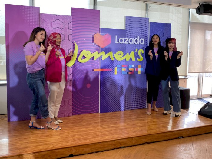 Lazada Women's Fest Dorong Wanita Berani Bersinar Jadi Diri Sendiri
