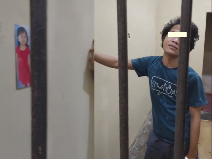 Potret Pilu Tahanan Tempel Foto Anak di Dinding Sel, Menyesal Telah Lakukan Kejahatan