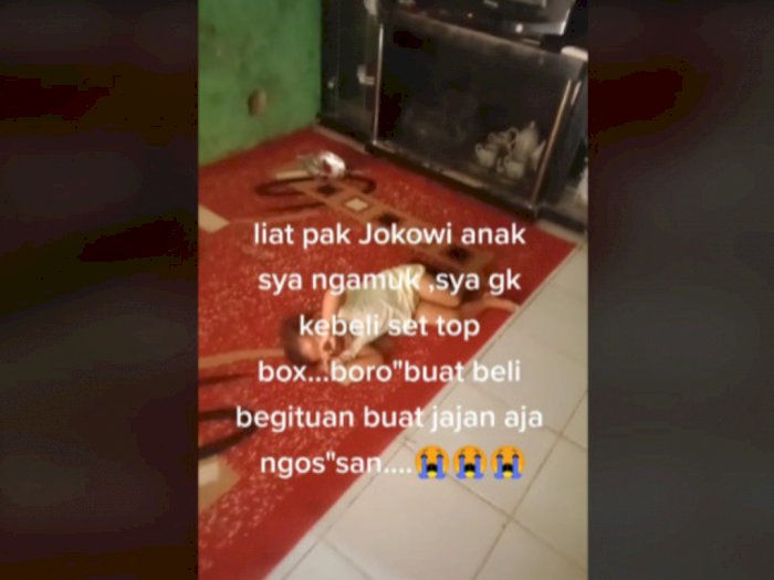 Dear Pak Jokowi: Anak Saya Ngamuk Gak Bisa Nonton, Saya Gak Mampu Beli Set Top Box