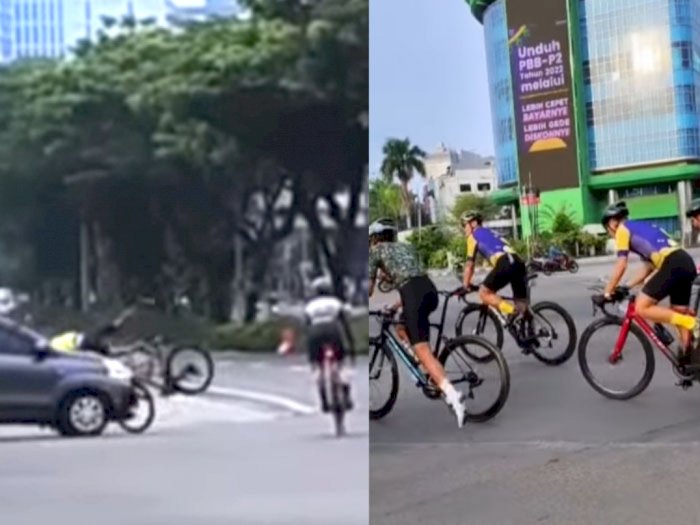 Tabrak Lari Pesepeda di Harmoni, Pengemudi Avanza Langsung Kabur Diminta Usut Polisi