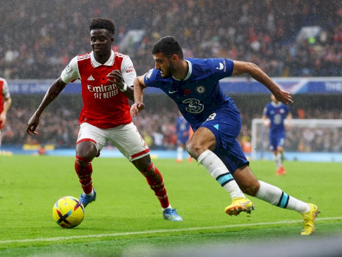 Hasil Chelsea vs Arsenal: Gol Tunggal Gabriel Magalhaes Bungkam The Blues di Rumah Sendiri