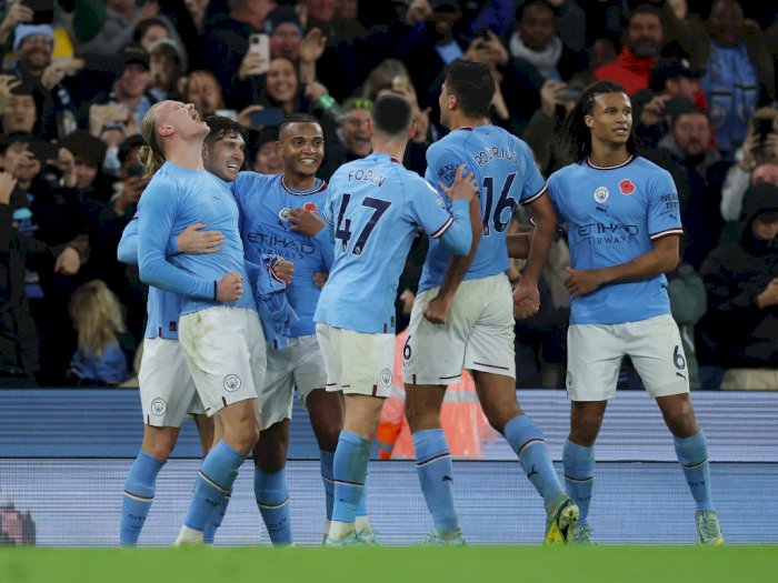 Hasil Liga Inggris Semalam: Manchester City Menang Dramatis, Everton Keok di Kandang