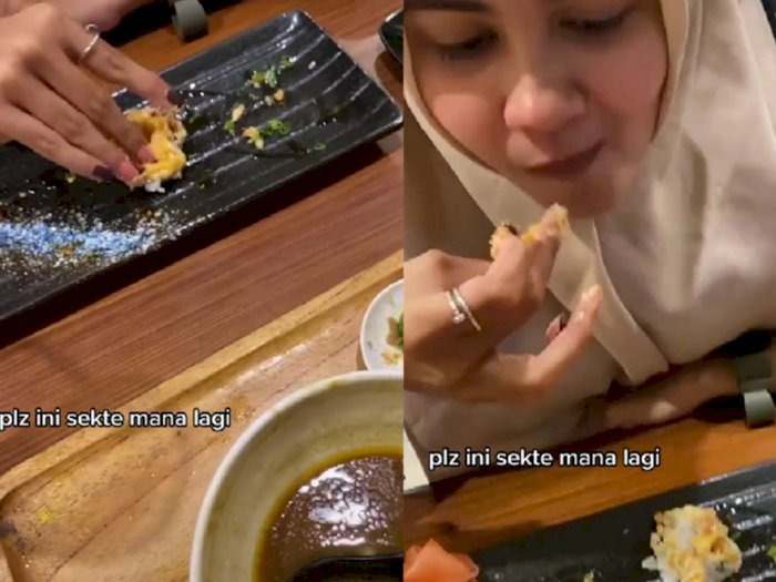 Buset! Kencan Pertama Cewek Ini Makan Sushi Kayak Makan Nasi Padang, Gebetan Auto Ngenes