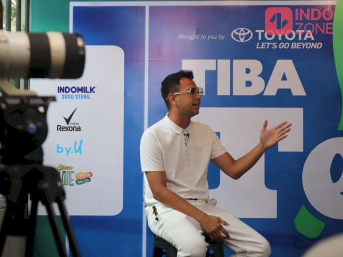 Turut Meriahkan Event  Olahraga 'Tiba-Tiba Tenis', Raffi Ahmad Ngaku Serius Latihan 