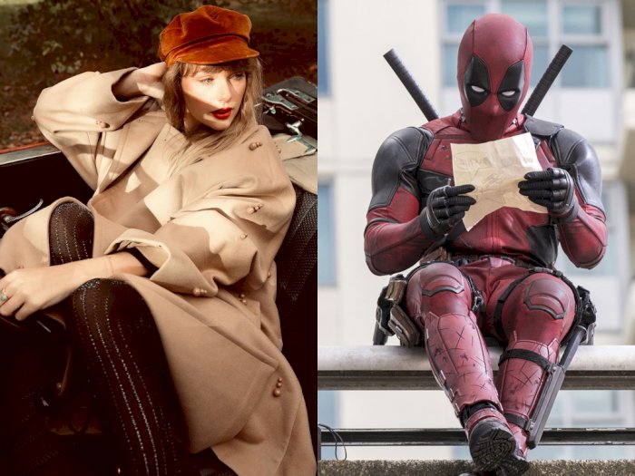 Taylor Swift Dirumorkan Muncul di 'Deadpool 3', Buntut Halloween Pakai Kostum Deadpool