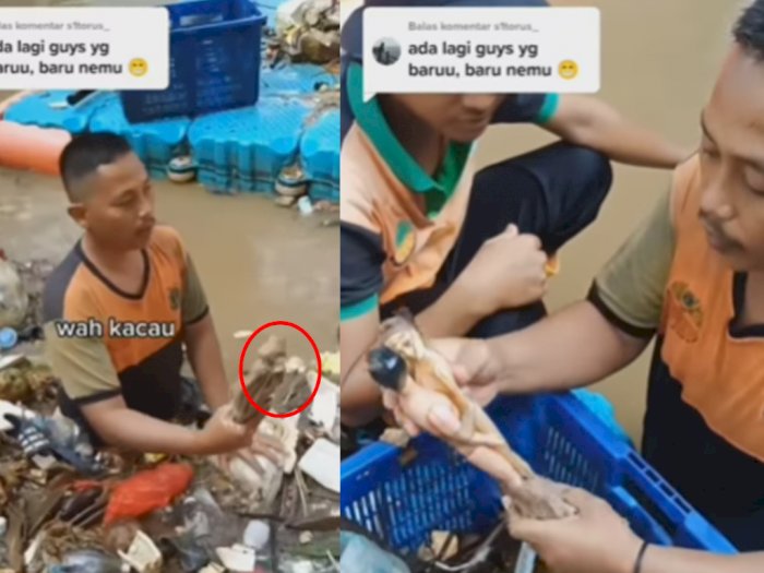 Viral Video Penemuan Benda Diduga Alat Santet, Sepasang Boneka Dibungkus Kain Mirip Pocong