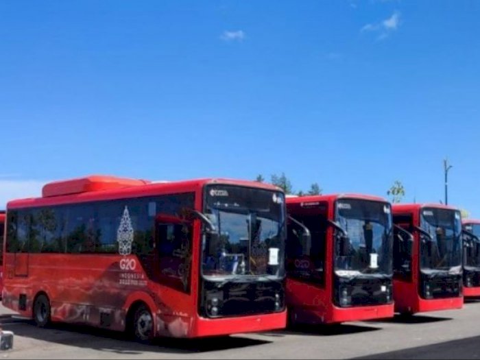 Dukung Kesuksesan G20 Bali, DAMRI Siap Operasikan 24 Unit Bus Listrik, Ini Rutenya!