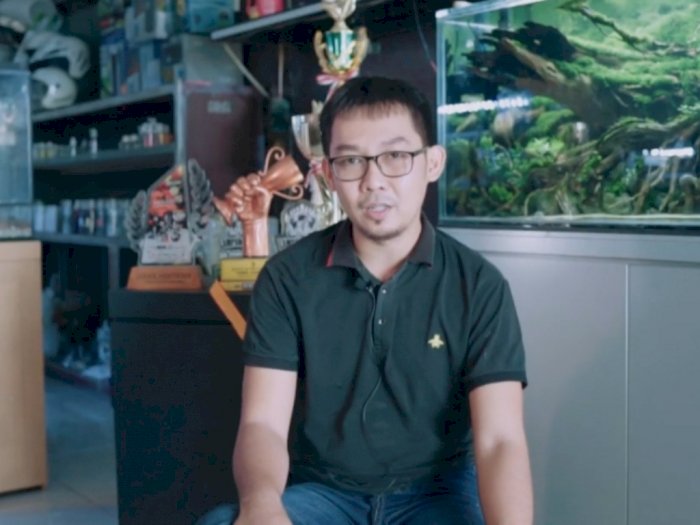 Dari Bisnis Aquascape, Pria Ini Raup Cuan Puluhan Juta Sebulan, Sampai Terbang ke China