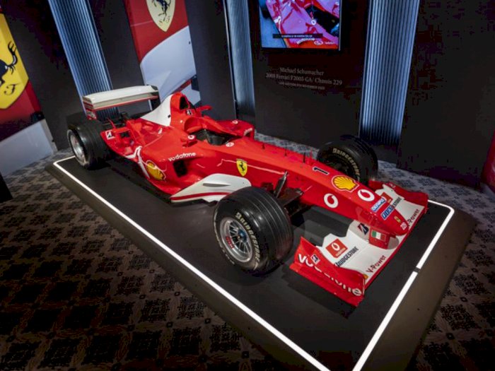Mobil F1 Milik Michael Schumacher Dilelang, Harganya Tembus Rp200 Miliar!
