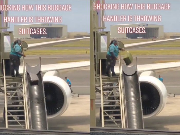 Viral Video Proses Penurunan Bagasi Pesawat Asal Lempar, Netizen: Pantas Koper Aku Rusak 