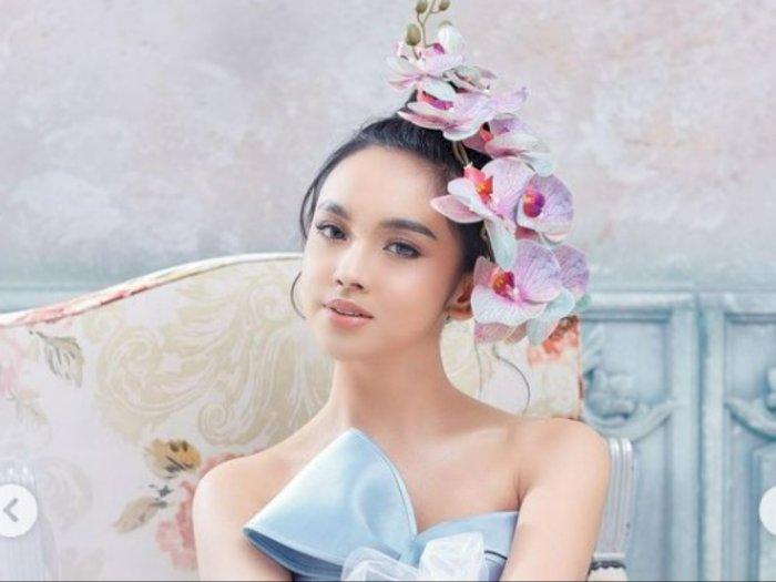 Cantiknya Lyodra Pakai Bunga Anggrek Jadi Headpiece, Netizen: Definisi Sang Dewi