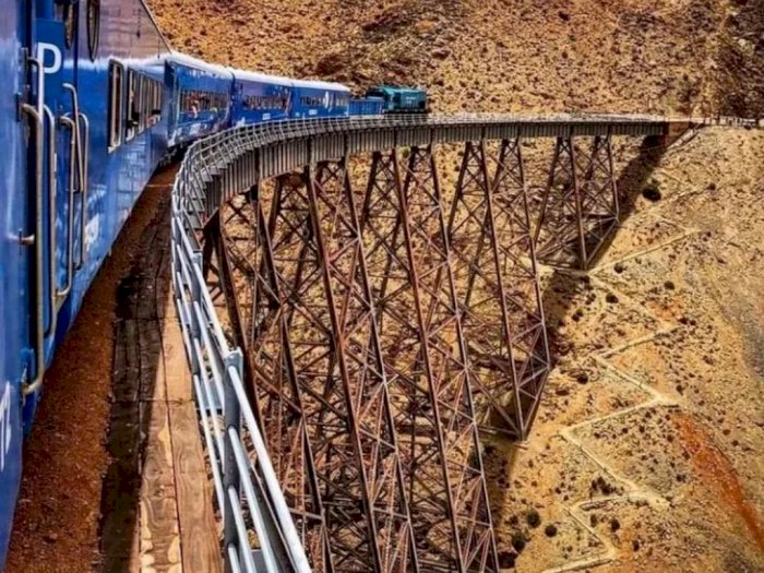 Jalur Kereta Api ke Awan, Tren a las Nubes jadi Rel Kereta Paling Berbahaya di Argentina