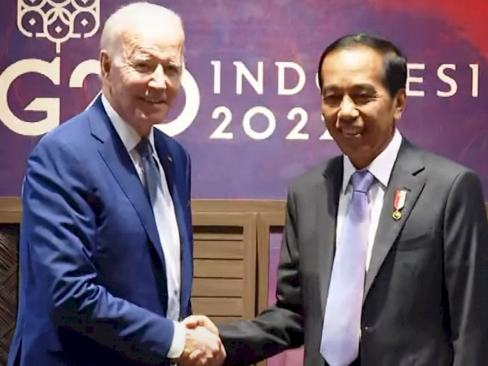 Bertemu Joe Biden, Presiden Jokowi: Selamat Datang di Bali