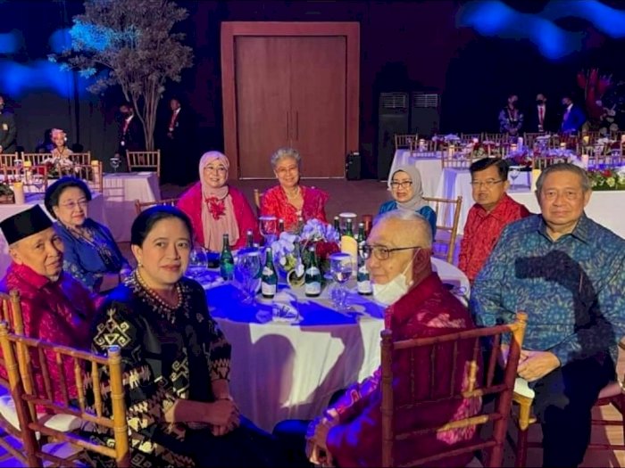 Megawati dan SBY Duduk Semeja di Acara Makan Malam G20, Demokrat: Hadirkan Kesejukan 
