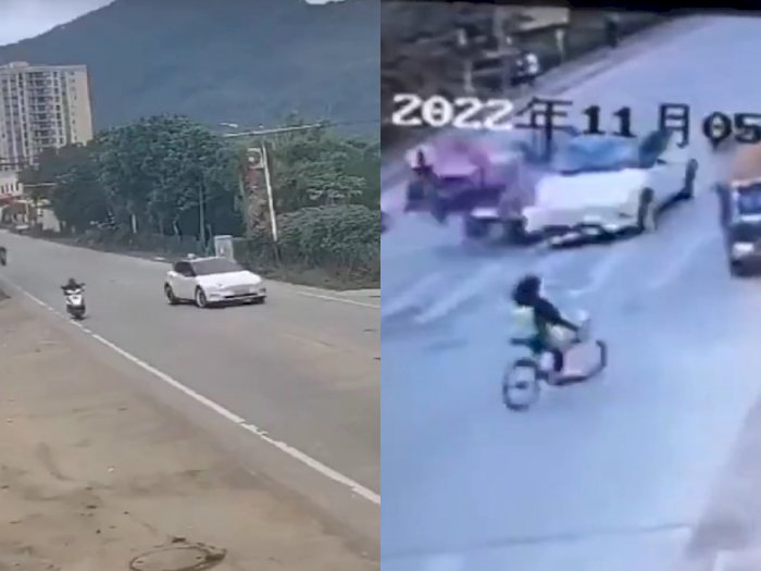 Video Kecelakaan Mobil Tesla yang Tewaskan 2 Orang di China, Ini Kronologinya