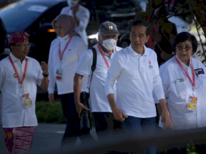Salurkan Hobi, Menteri PUPR Basuki Hadimuljono Jadi Fotografer Presiden Jokowi di Bali