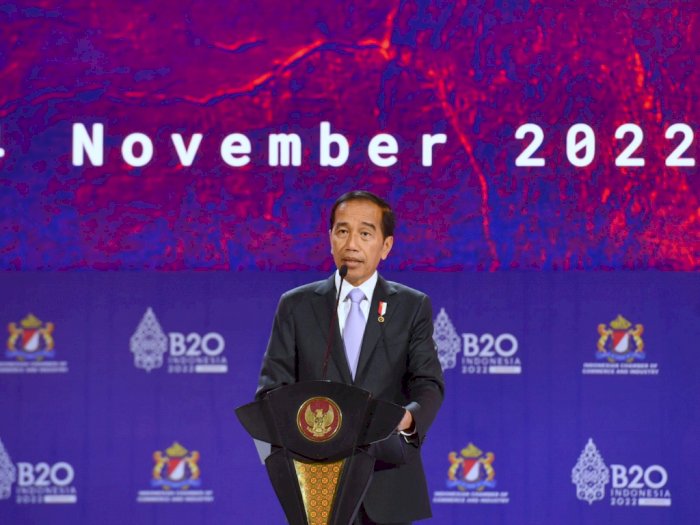 Presiden Jokowi Sebut 2,9 Miliar Penduduk Dunia Belum Terhubung ke Internet