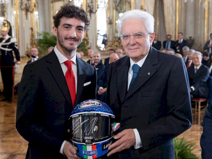 Jadi Juara Duni MotoGP 2022, Francesco Bagnaia Diundang ke Istana Presiden Italia
