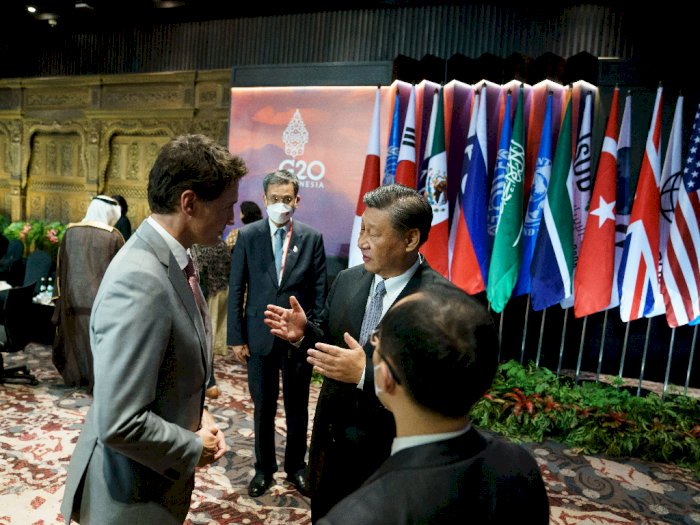 Kronologi Xi Jinping 'Marah' ke PM Kanada di KTT G20