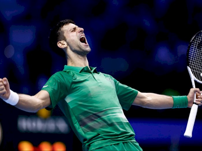 Gokil! Djokovic Sukses Sapu Bersih Babak Penyisihan ATP Finals 2022 dengan Kemenangan