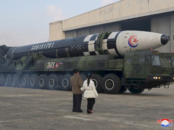 Dahsyat! Korea Utara Uji Coba Rudal Monster Hwasong-17, Bisa Sampai Amerika Serikat