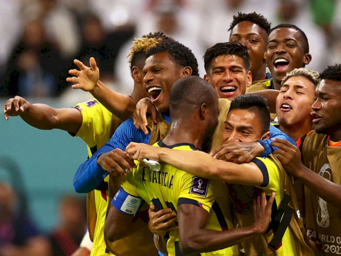 Klasemen Grup A Piala Dunia 2022: Ekuador di Puncak, Qatar Terdampar