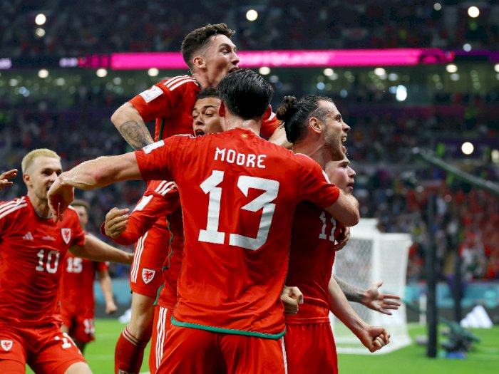 Hasil Piala Dunia 2022: AS Vs Wales 1-1, Gareth Bale Jadi Penyelamat Si Naga