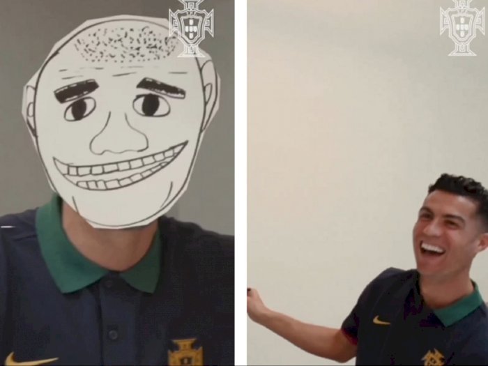 Piala Dunia 2022: Cristiano Ronaldo Puas Betul Tertawai Pepe, Bercanda Apa Sih?