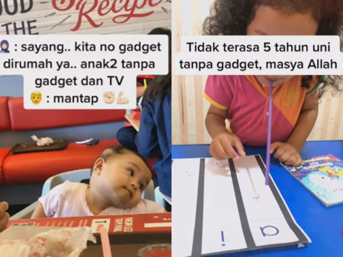 Luar Biasa! Ibu Muda Selama 5 Tahun Didik Anak Tanpa Gadget dan TV, Hasilnya Jadi Begini