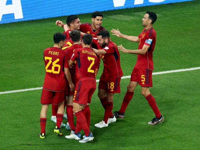 Hasil Piala Dunia 2022: Gagah Perkasa, Spanyol Unggul 3-0 atas Kosta Rika di Babak Pertama