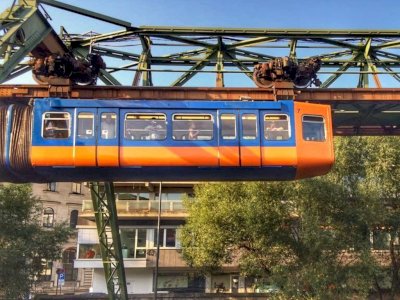 Transportasi Umum Unik di Jerman, Salah Satunya Kereta Gantung dengan Kecepatan Tinggi 