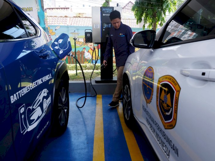 26 Stasiun Pengisian Kendaraan Listrik Umum Sudah Tersedia di DKI Jakarta