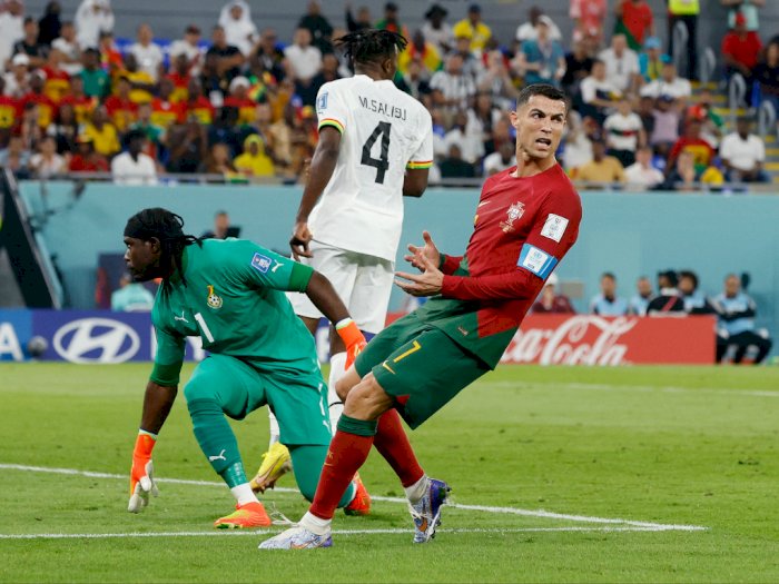 Hasil Piala Dunia 2022: Ronaldo dkk Belum Mampu Patahkan Pertahanan Ghana di Babak Pertama