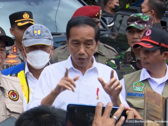 Presiden Jokowi Kembali Kunjungi Lokasi Terdampak Gempa di Cianjur