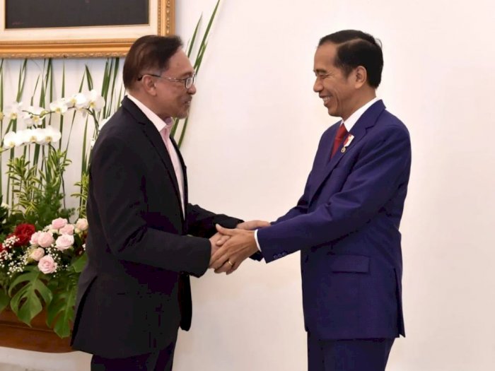 Kode Keras Anwar Ibrahim Usai Dilantik PM Malaysia ke Jokowi, Singgung Isu Tenaga Kerja