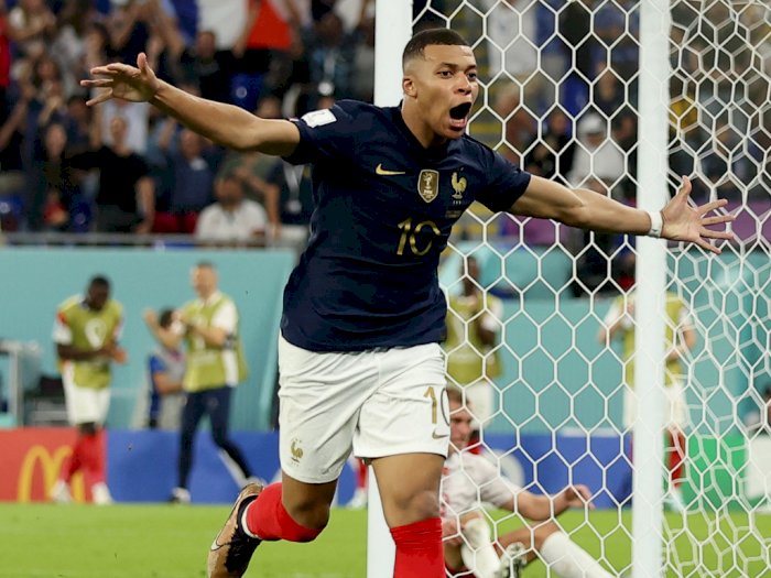 Hasil Piala Dunia: Laga Prancis vs Denmark Berakhir 2-1, Kylian Mbappe Kunci Kemenangan!